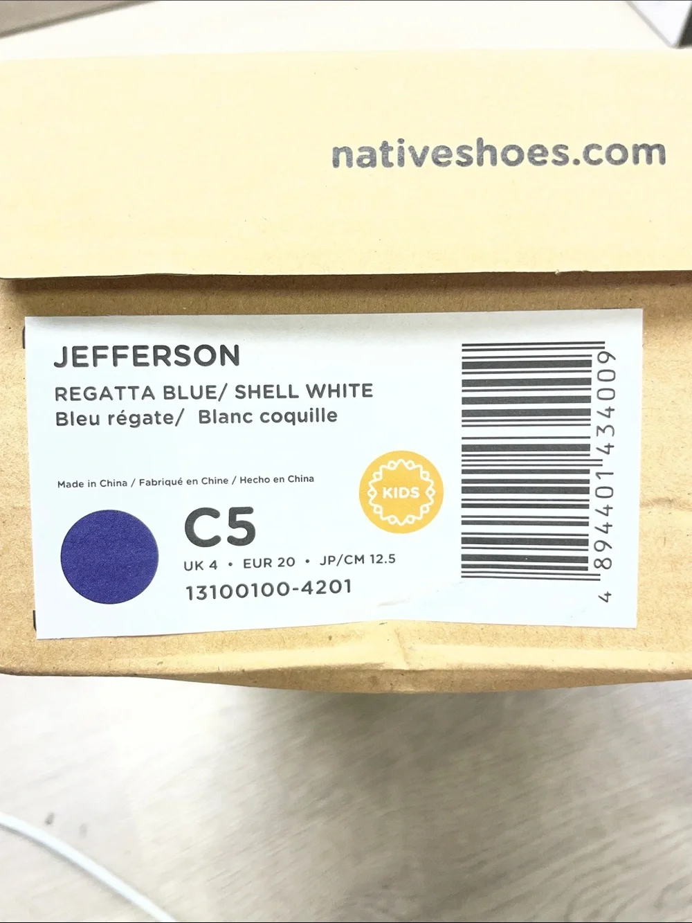 Native slip kids